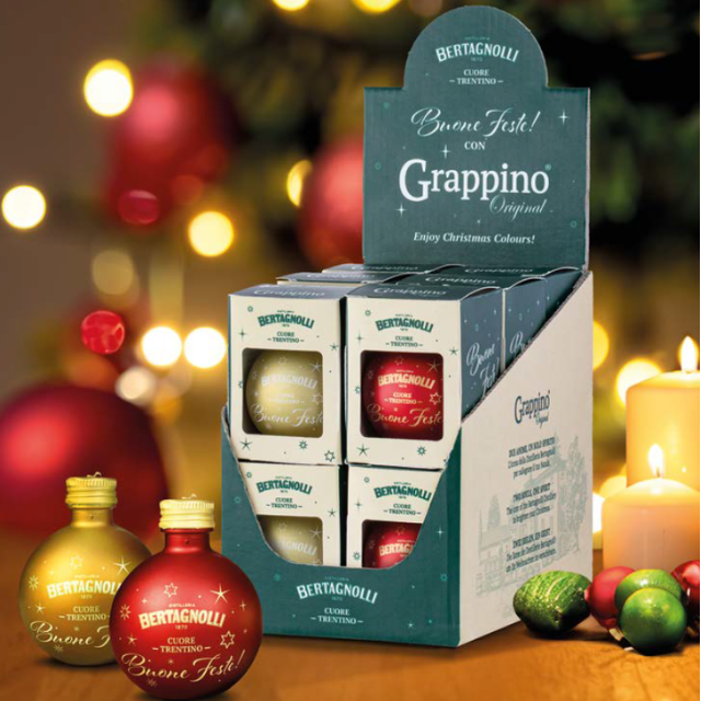 Display Christmas Balls Grappino® Original Premium & Riserva 18 Mesi