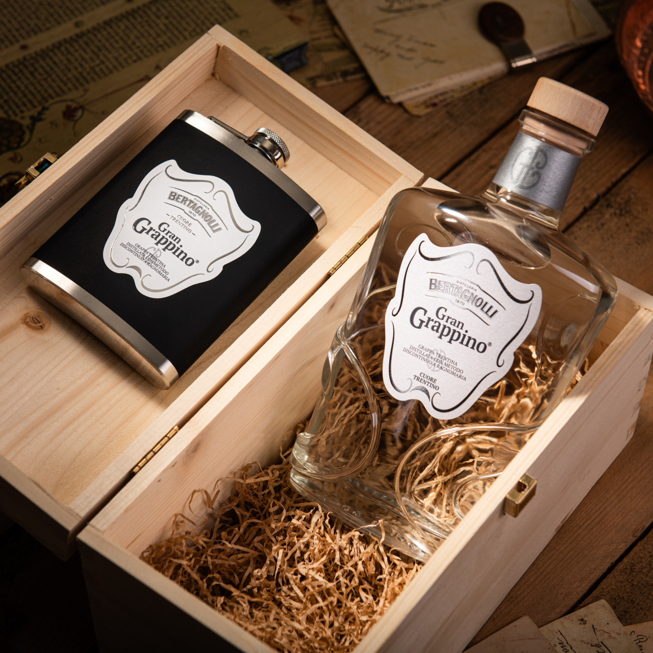 Cofanetto REFILL Gran Grappino+ Flask