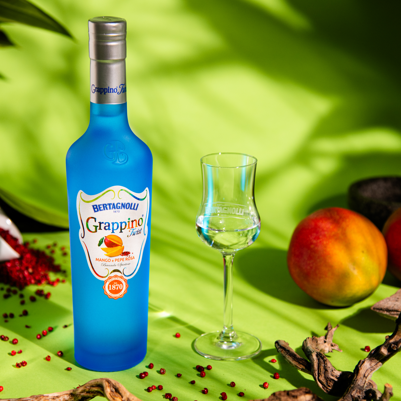 Grappino® TWIST Mango & Pepe Rosa