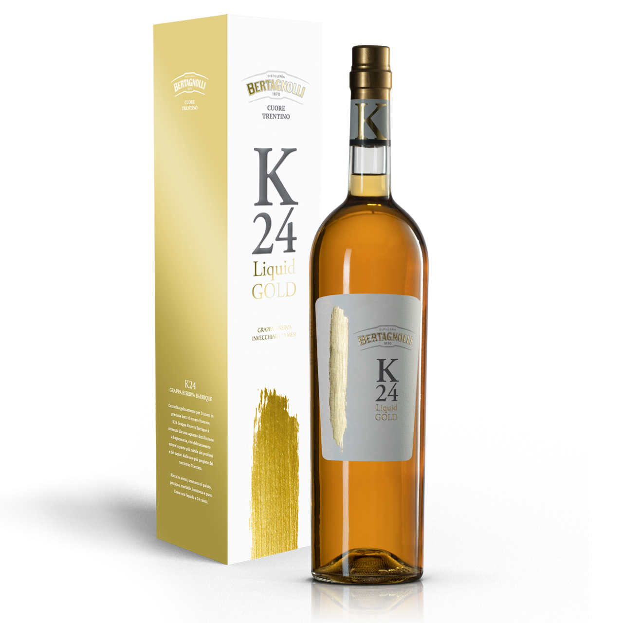 Grappa K24 Riserva 24 Monate Barrique