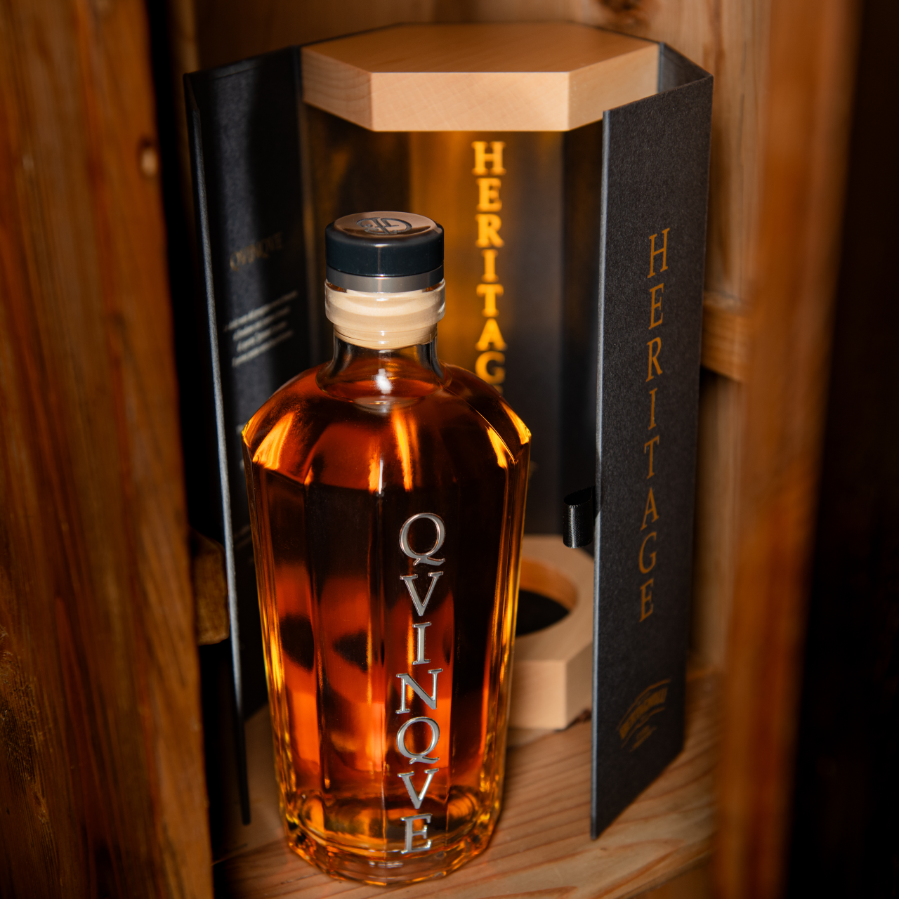 Grappa QVINQVE Riserva Barrique